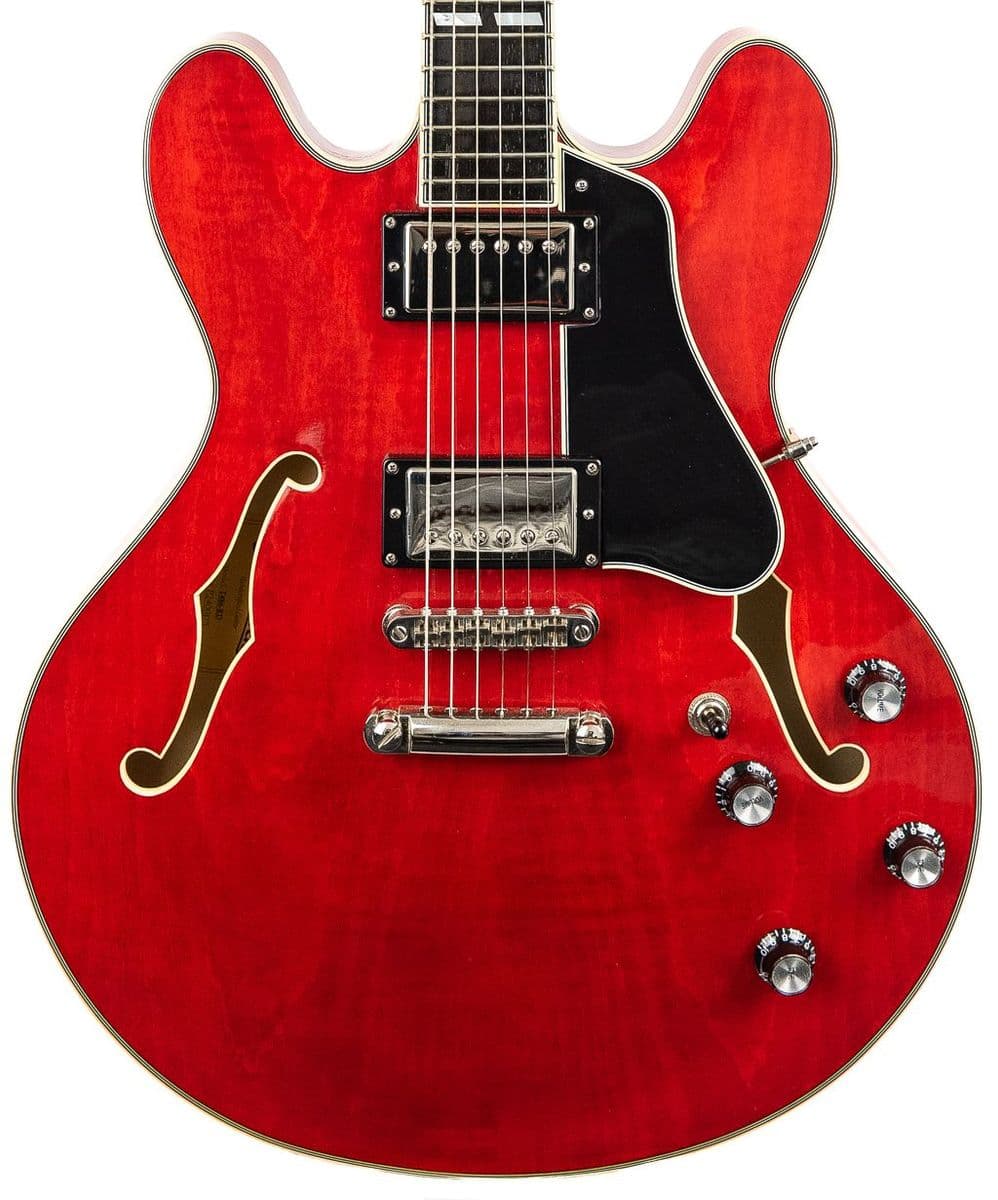 Eastman T486 Red semi-hollow guitar